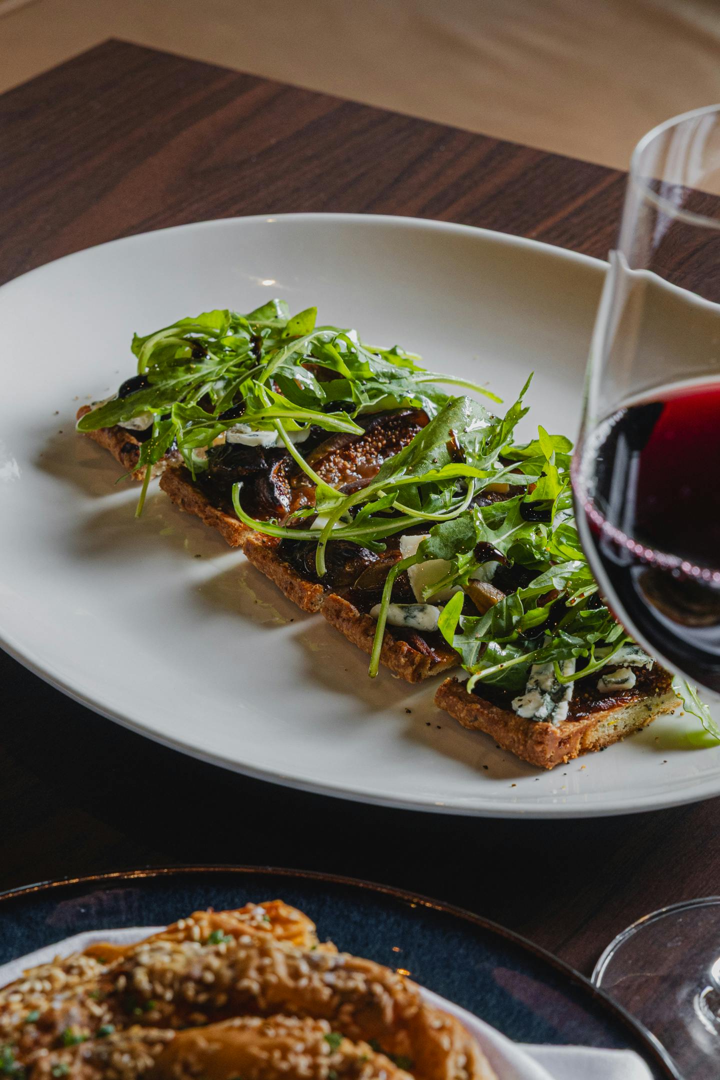 Marble & Grain Meal and wine