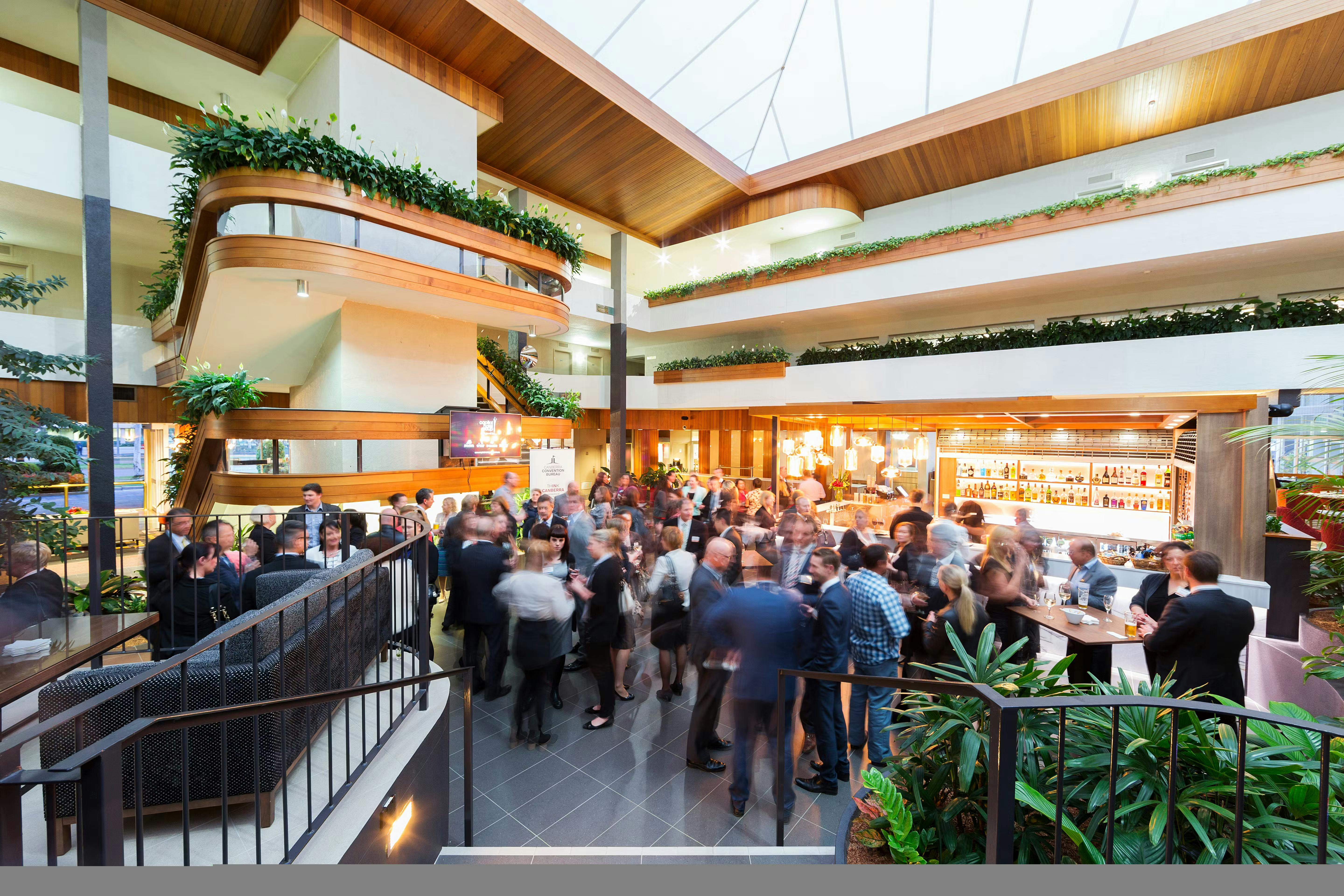 tropical atrium pavilion conference